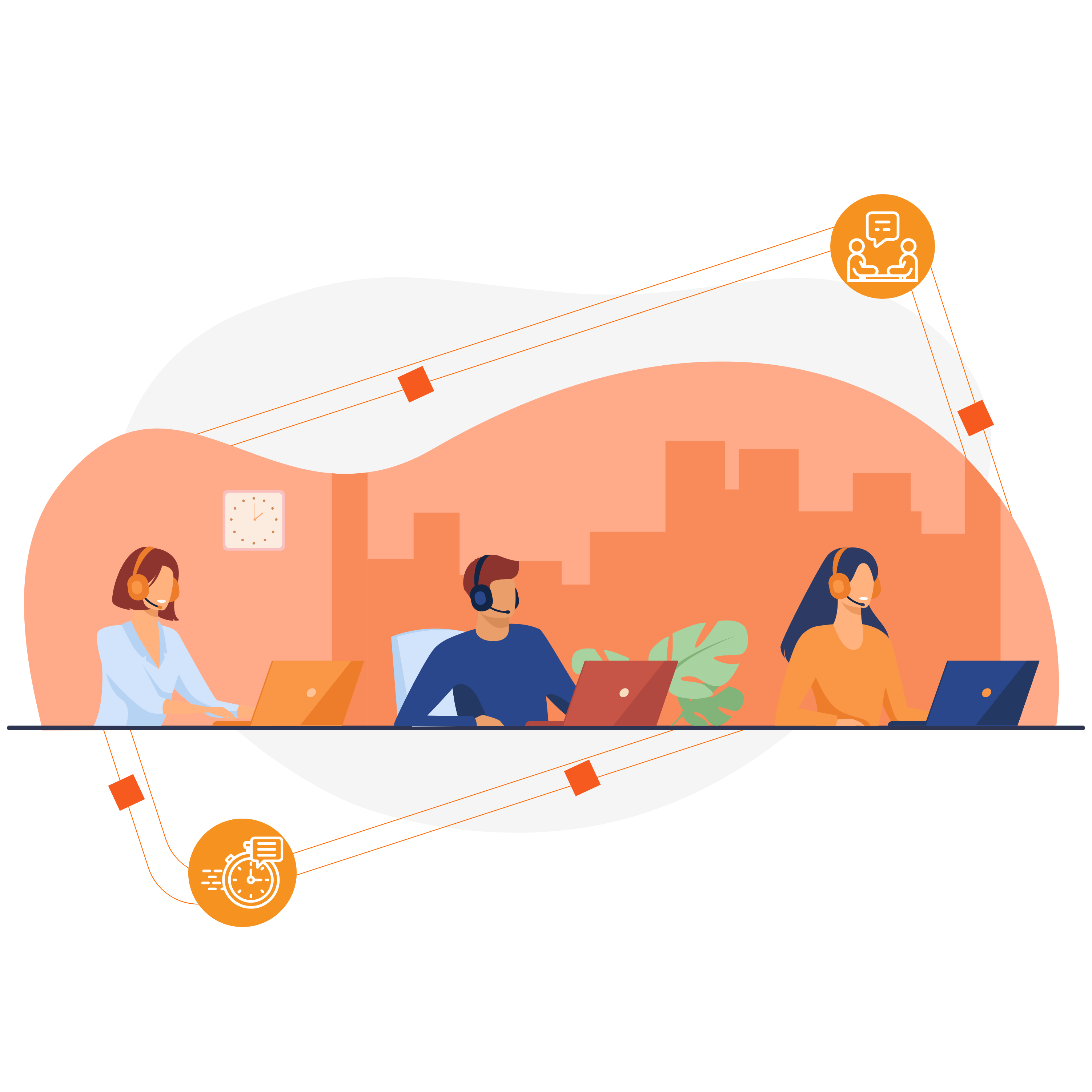 Contact center solutions help businesses improve both customer experience and operational efficiency